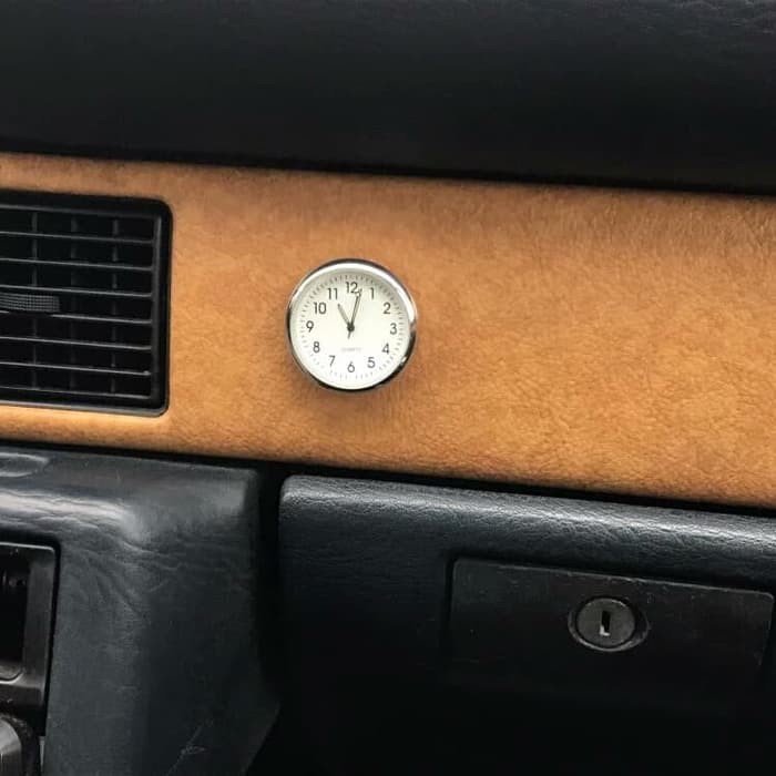 Jam Analog Untuk Dalam mobil dan ditempel di dashboard mobil