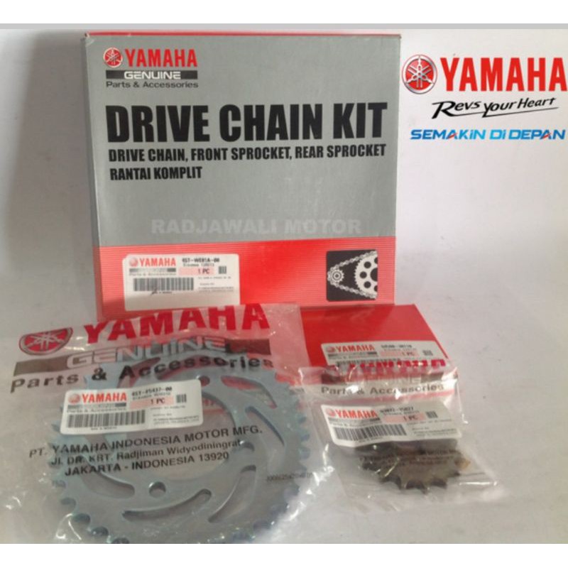 Gear Set Yamaha Rx King Rx Series Original
