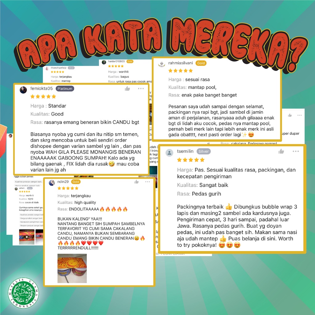 Eat Sambel - Kemasan Icip Icip SEMUA VARIAN RASA (BEST SELLER!!!)-1