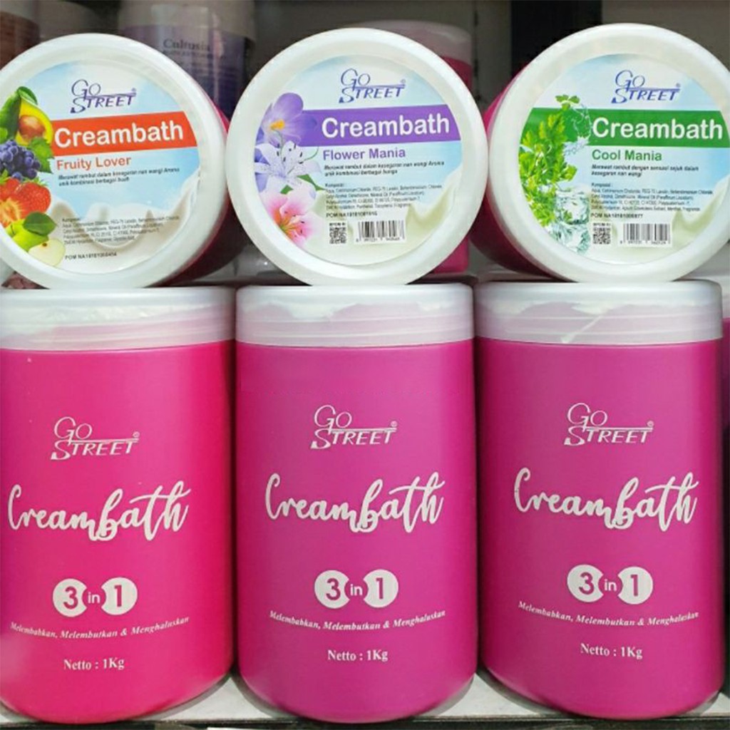 GO STREET Creambath Ukuran 1000gr