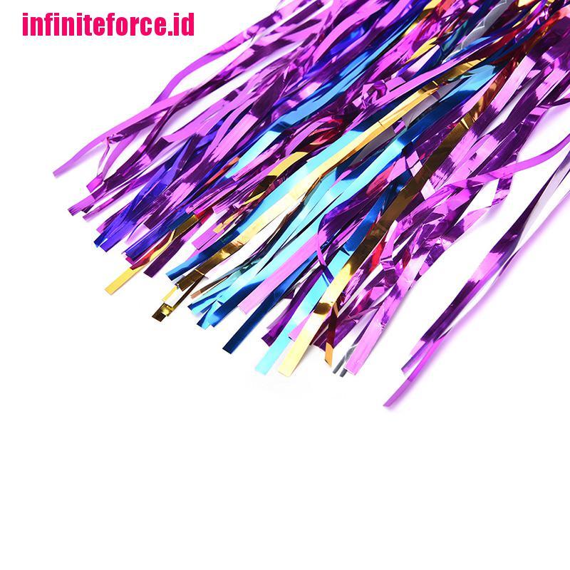 (Inx) 2pcs Rumbai-Rumbai Untuk Stang Sepeda Anak