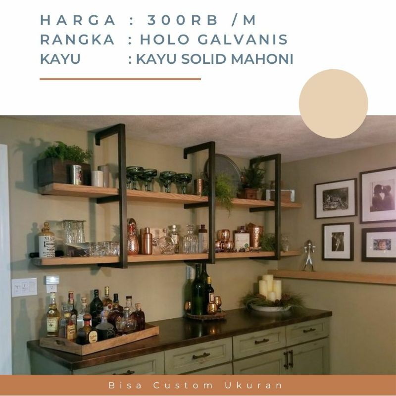 Rak Dinding Dapur Minimalis