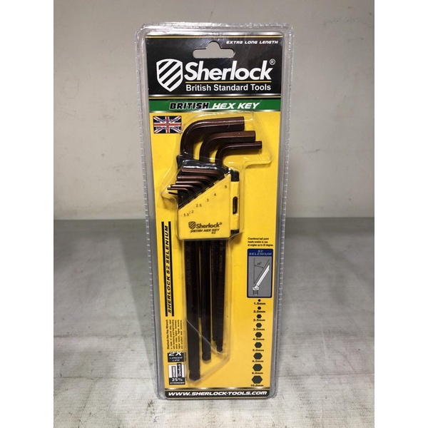 sherlock kunci L / kunci L set panjang sherlock / kunci L set panjang bulat sherlock / kunci L set 9pcs panjang bulat sherlock / kunci L set panjang bulat 9pcs sherlock / hex key long set ballpoint 9pcs sherlock / hex key set ballpoint / kunci L set bulat