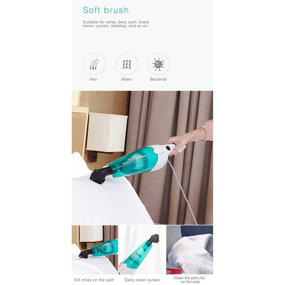 ARS - DEERMA Penyedot Debu Handheld Vacuum Cleaner - DX118C/DX128C