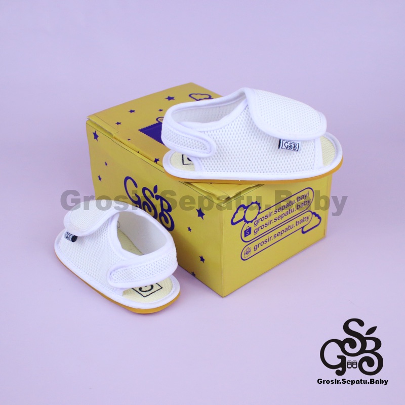 sepatu bayi sendal bayi sandal bayi laki laki perempuan prewalker bayi  umur 2 - 12 bulan model casual S05 polos ringan  fleksibel &amp; Anti Slip