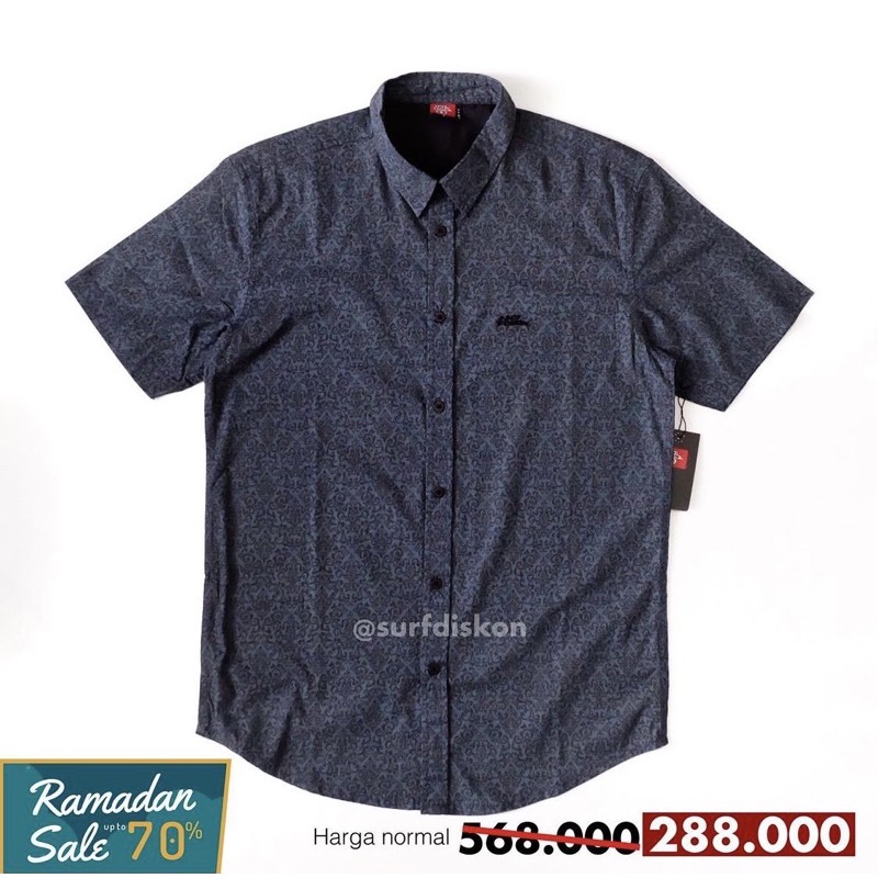 Kemeja No Fear Janggo WS 9614 DG Original Planet Surf