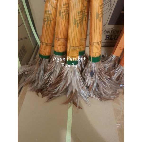 Ay00 Kemoceng Bulu Ayam Jumbo Besar 100% Taiwan Original