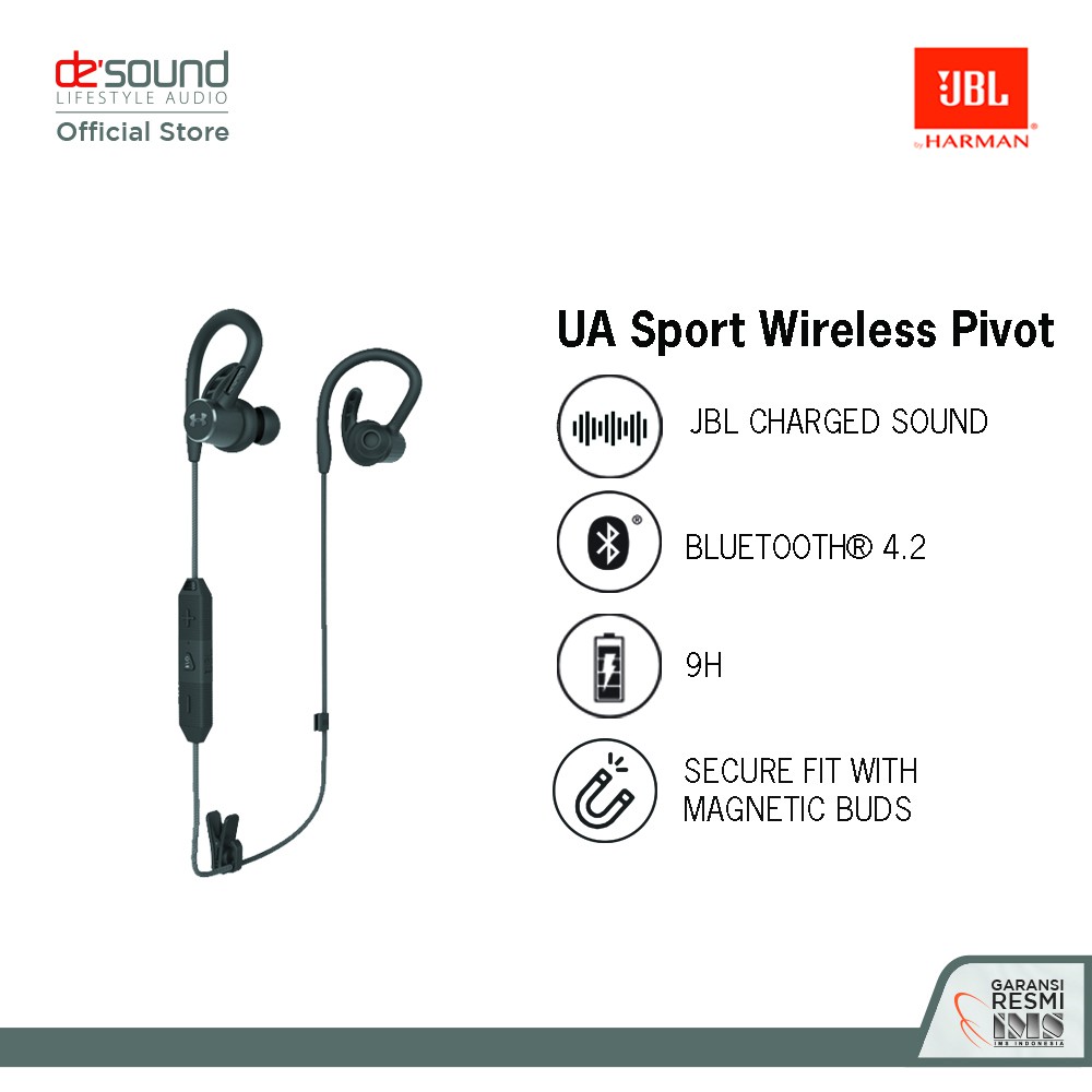 DPS_JBL UA Sport Wireless PIVOT Earphone sport nirkabel