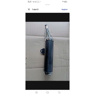 knalpot ninja 250 karbu z 250 karbu original copotan