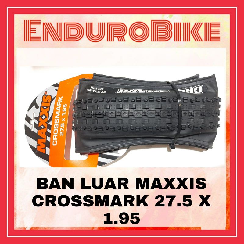 BAN LUAR SEPEDA TIRE MTB KEVLAR MAXXIS CROSSMARK 2.75 × 1.95 275 195 ENDUROBIKE