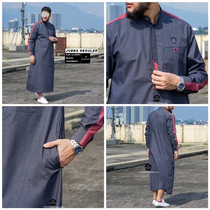 baju jubah reguler U-009 SAMASE