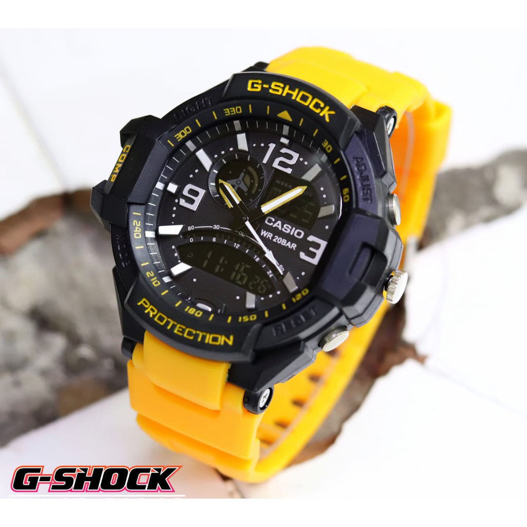 jam g shock kuning