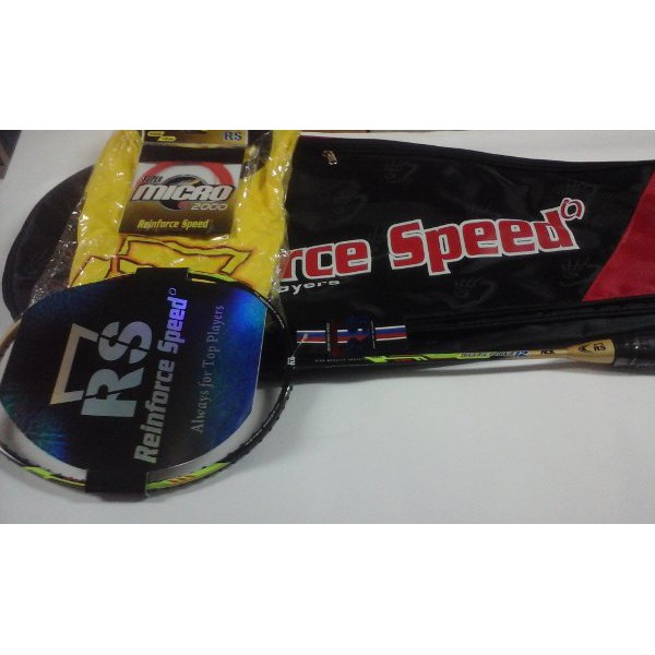 Raket RS Metric Power 12 NEX+ Bonus Tas Kaos Senar Lengkap BO533 CN BAT