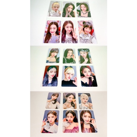 IVE - The 2nd Single Album [LOVE DIVE] BENEFIT PHOTOCARD PC KTOWN R2 WITHMUU R3 BEATROAD YUJIN GAEUL