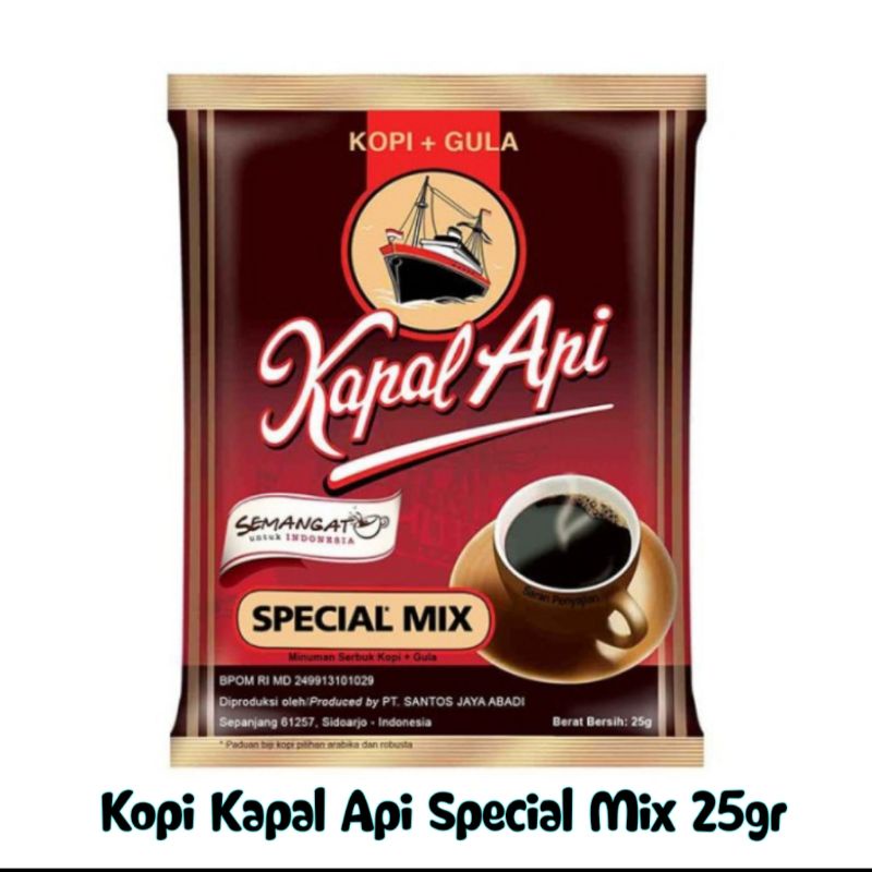 

Kopi Kapal Api Special Mix 25gr