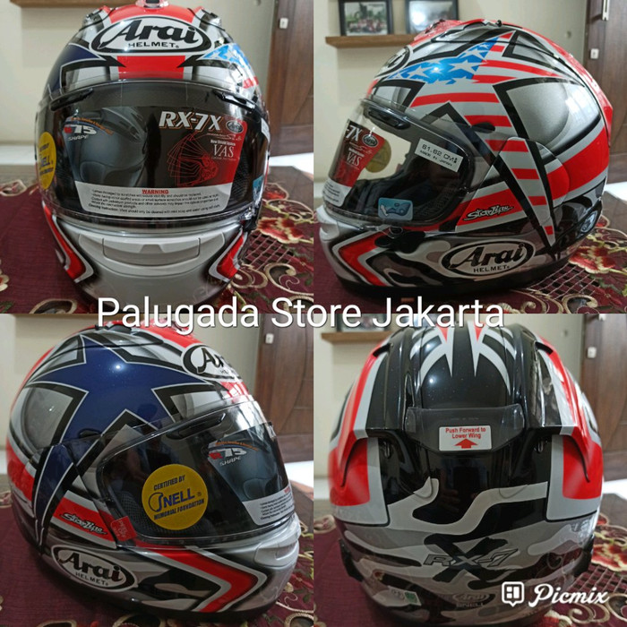Arai RX-7X Hayden Laguna Made In Japan
