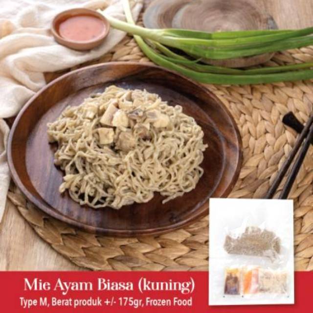 

Mie Ayam Biasa (Kuning) type M