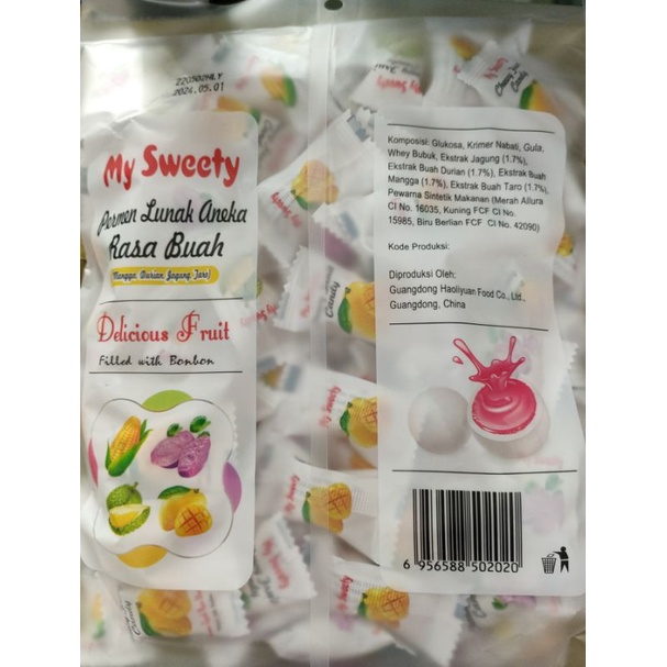 My Sweety Permen Lunak Rasa Buah-buahan 360 gr