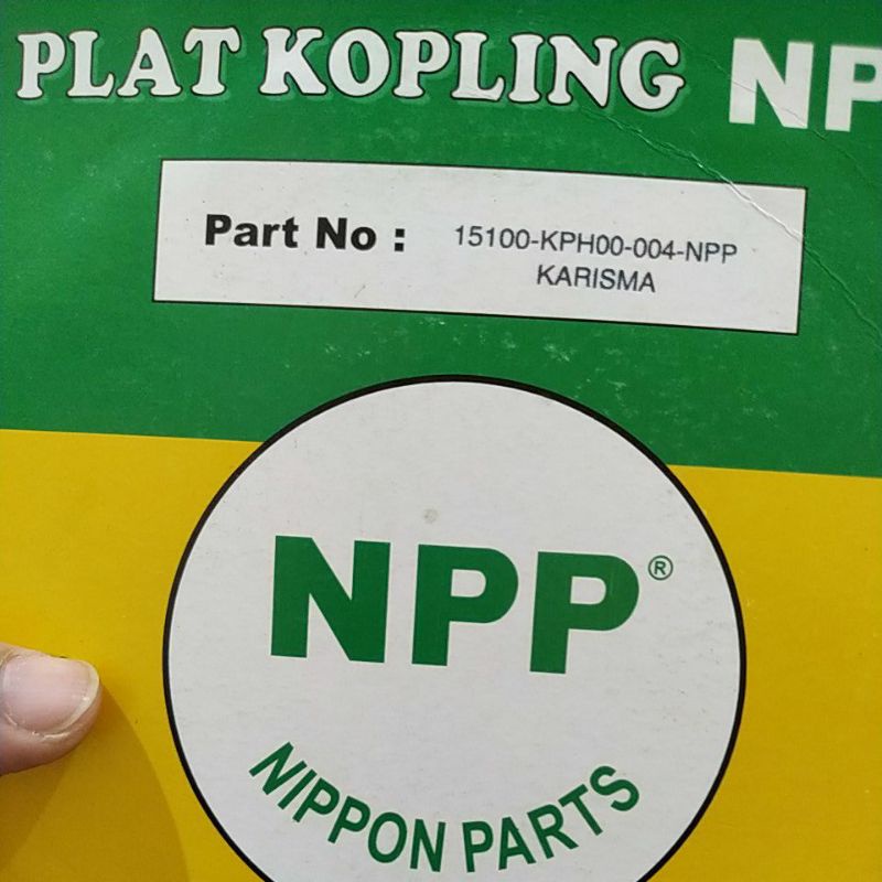 plat kopling kampas kopling karisma, supra x 125, Kirana NPP