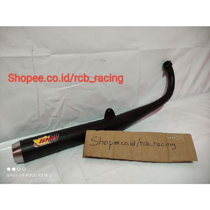 Knalpot standar racing Rx-king SMR suara garing istimewa rx king/ninja/satria hiu/fizr/rxz abrt20 ab