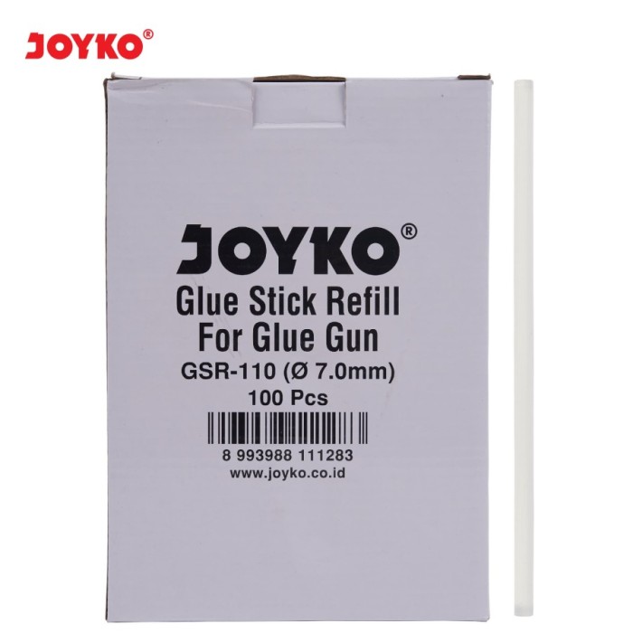 

Joyko GSR-110 Lem Tembak Bakar Kecil 7mm Glue Gun Refill Stick 20cm Diameter 7 mm Batang 20 cm