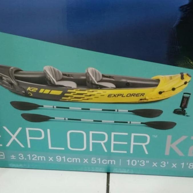 Perahu Kano/ Kayak Exporer intex 2