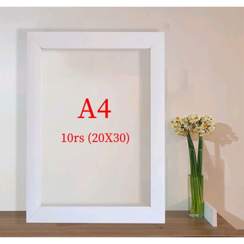 figura 10rs/A4 20x30cm TANPA KACA.