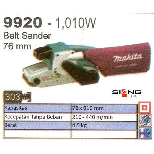 Makita 9920 Mesin Sander Polisher