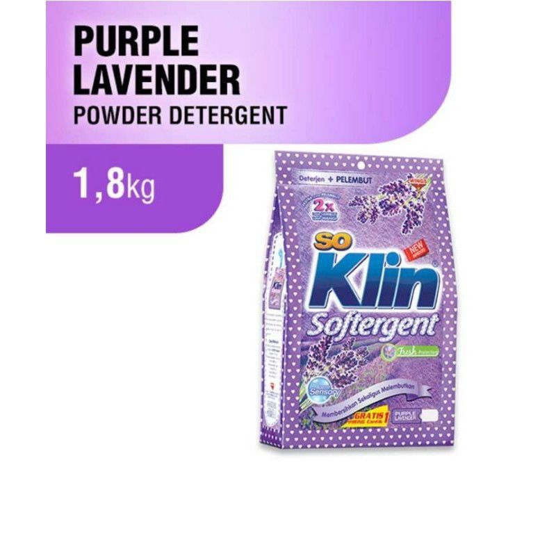 SoKlin Softergent 1800gr / So Klin Softergent 1,8kg