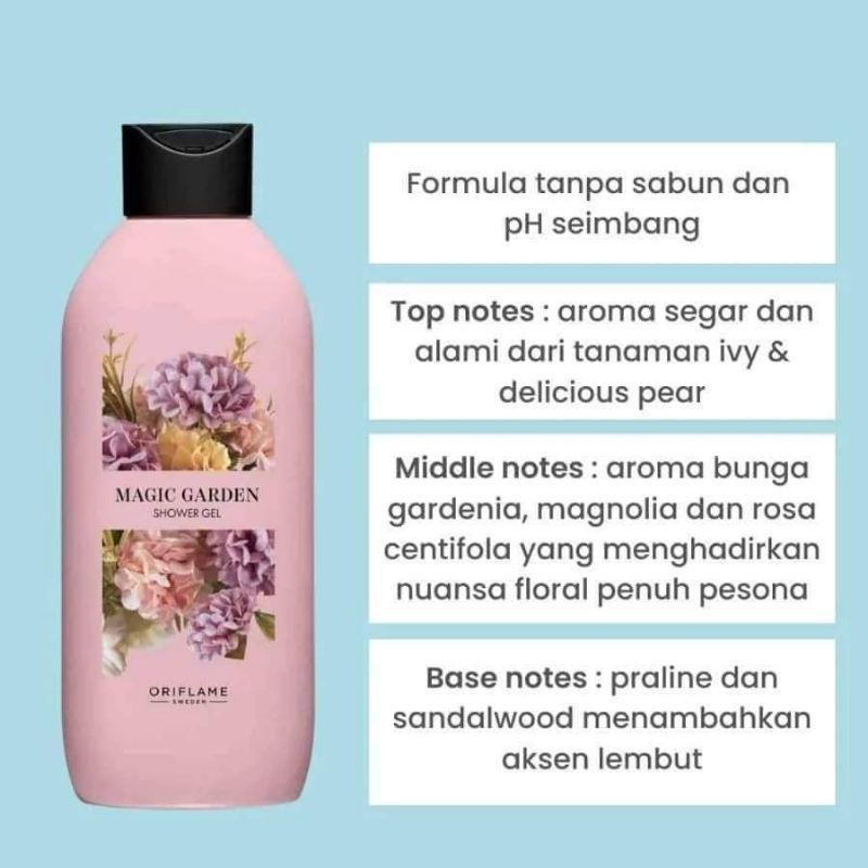 Magic Garden Shower Gel 250ml / Magic Garden Hand Cream