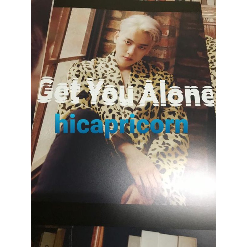 Sharing Album Japan Baekhyun - Get You Alone versi - Photocard Baekhyun