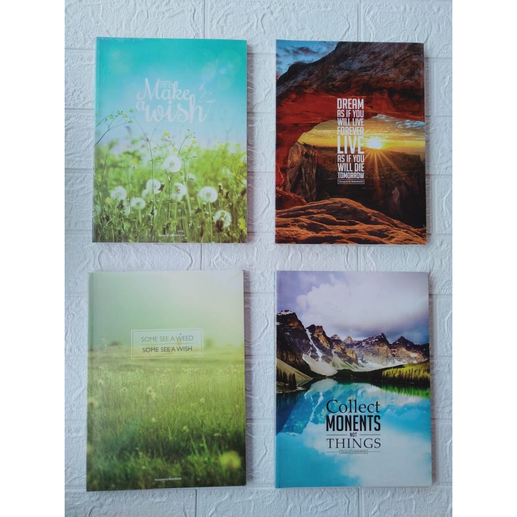 

Buku Sekolah 1 Pak isi 4pcs Buku Tulis Besar Merek BARUNSON