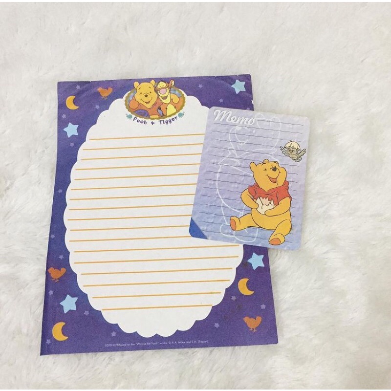 

Winnie The Pooh Letter Pad Memo Kertas Surat Cute Lucu Unik Hobi Koleksi