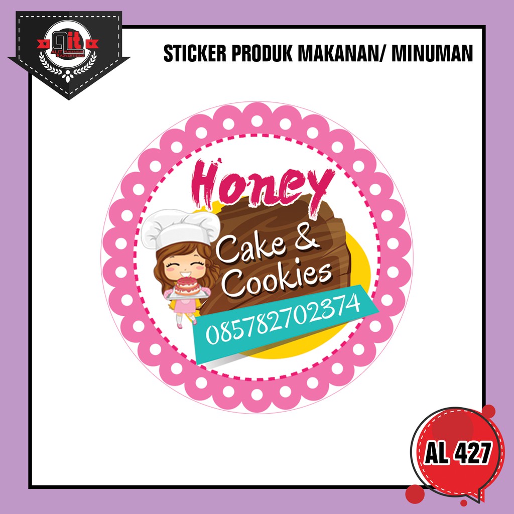 

STICKER KUE/ COOKIES/ ROTI