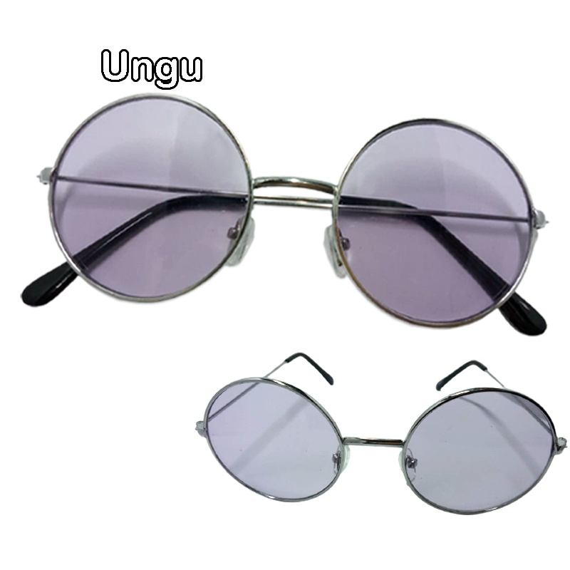 Kacamata Bulat Style Korea / Kacamata Fashion Transparan Kaca mata Gaya Wanita Pria Fame Metal Ringan Kekinian Cewek dan Cowok Kacamata Murah / Kacamata Ringan Klasik Eye Glasses Unisex