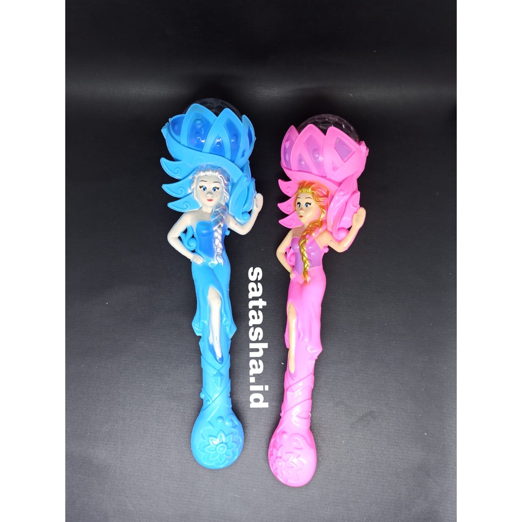 MAINAN TONGKAT PERI/MAINAN TONGKAT FROZEN LAMPU NYALA MUSIK LET IT GO/MAINAN TONGKAT LAMPU DISKO