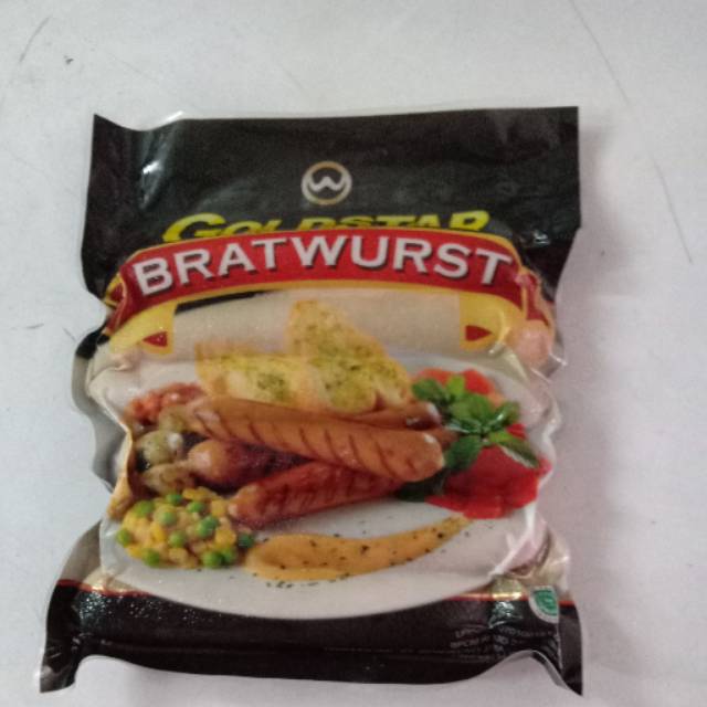 Sosis bratwurst ayam goldstar 500gr