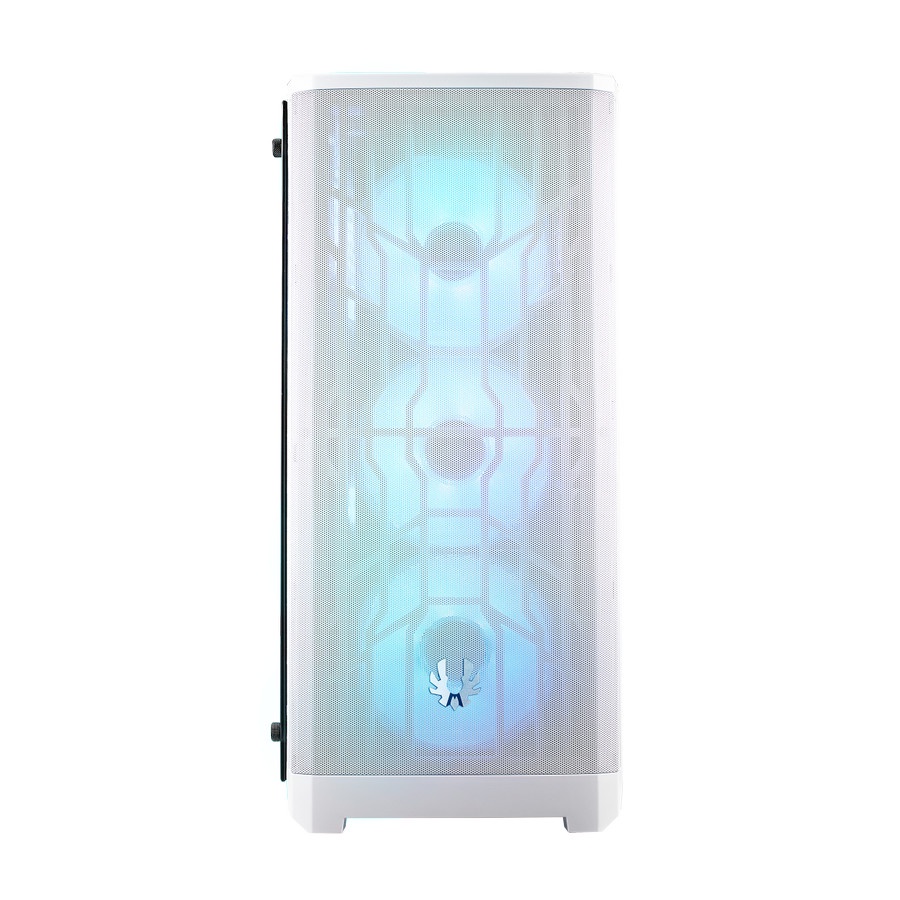 Casing Bitfenix Nova Mesh TG 4ARGB White Support ATX