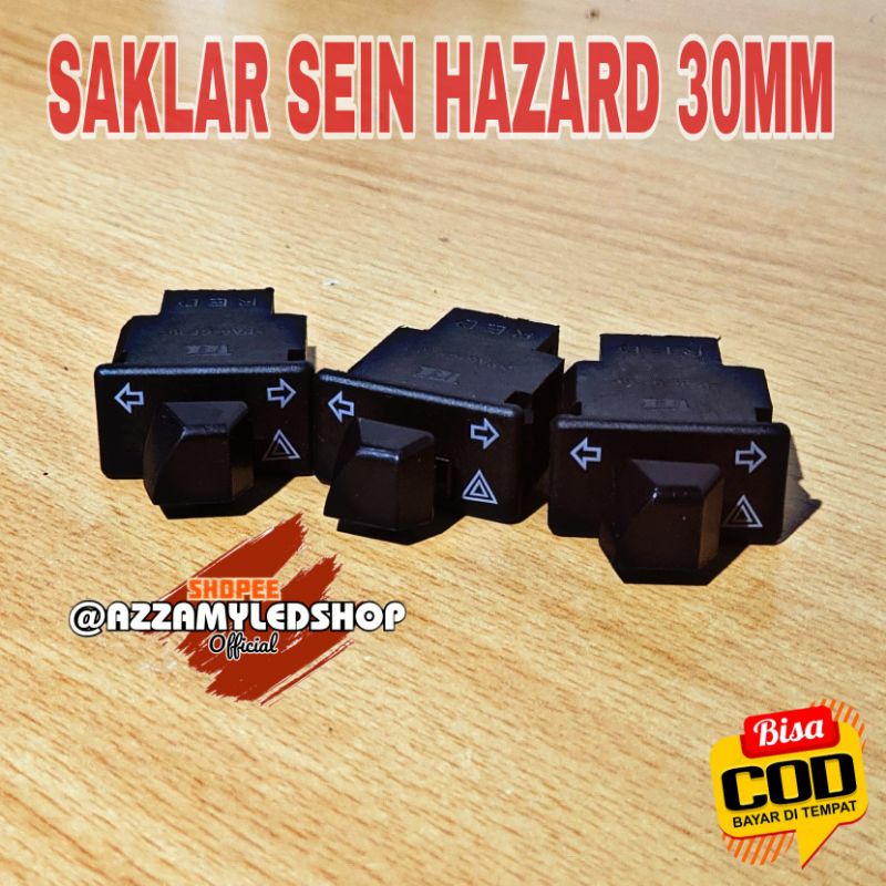 saklar hazard 30mm tombol sen hazard kedip spacy vario scoopy beat fi berkualitas