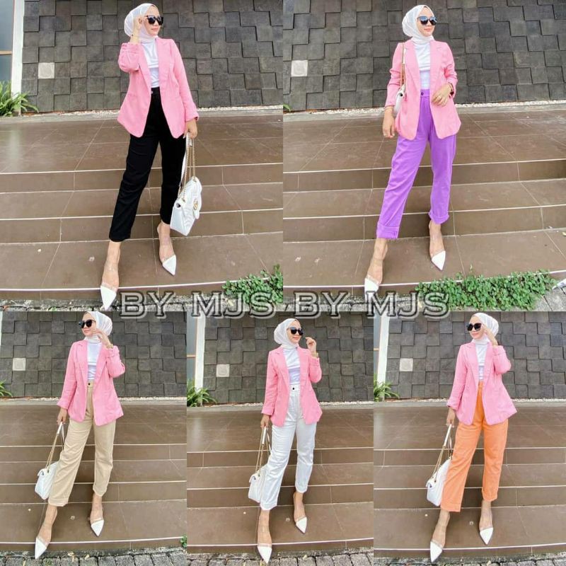 VANDA PANT OVERSIZE BAHAN SOFT JEANS