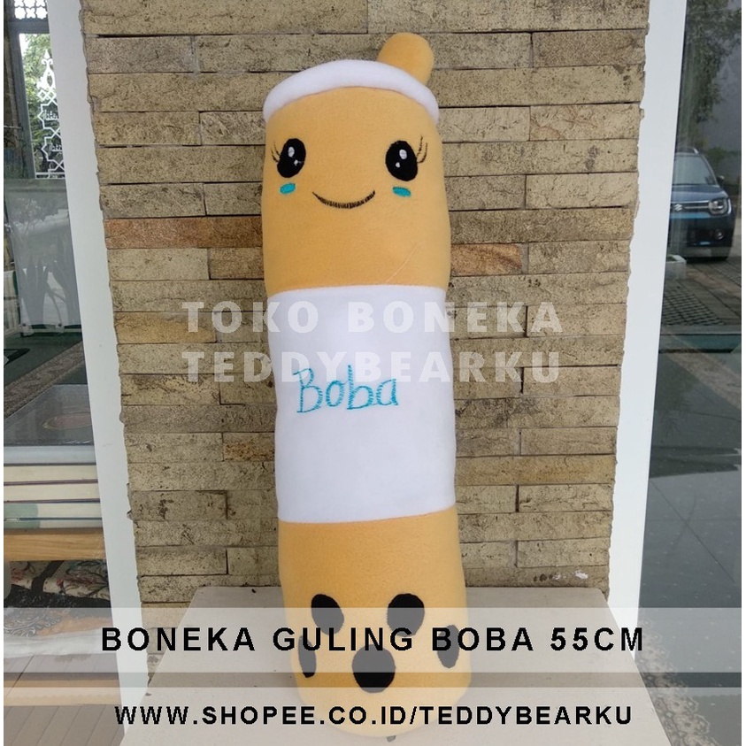 TERMURAH! BONEKA GULING BOBA TERBARU LARGE 55CM VIRAL PRODUSEN LANGSUNG