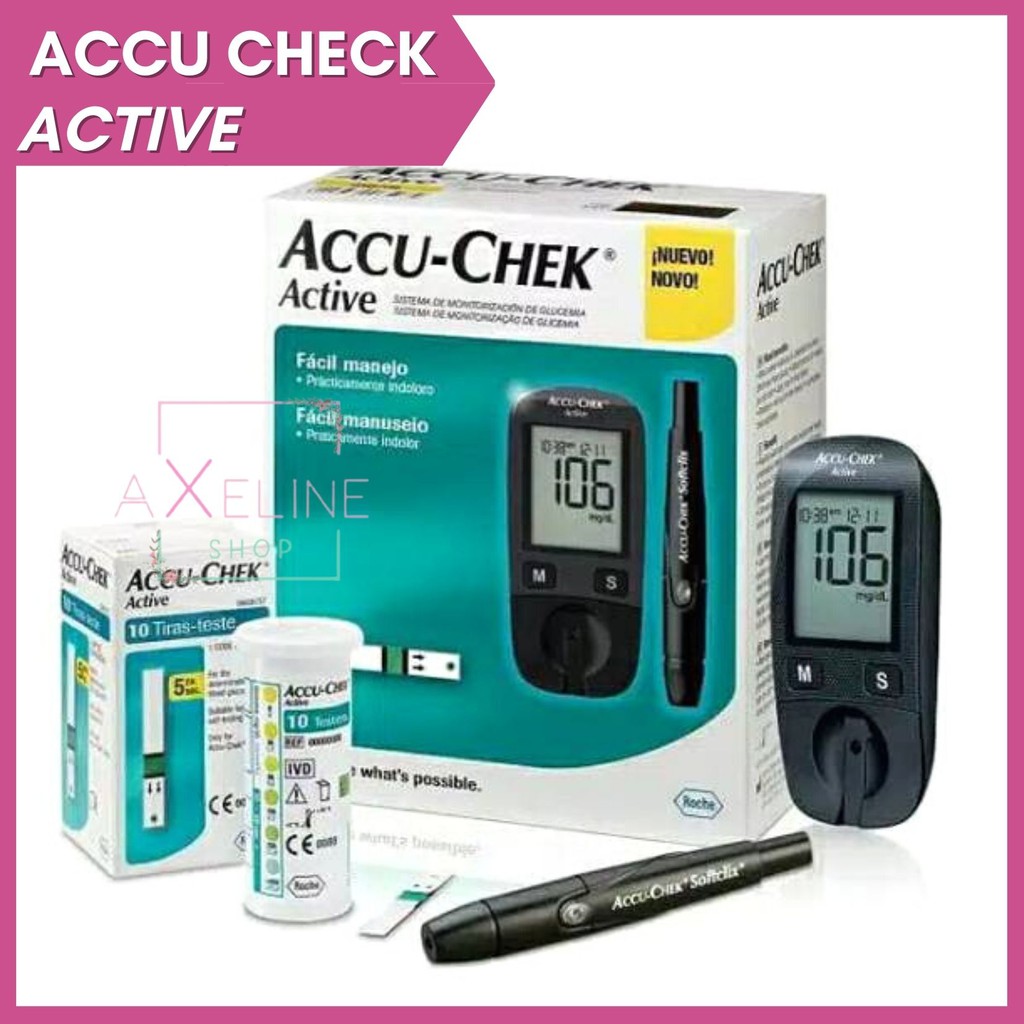 ACCU-CHECK Active Original / Alat Check Gula Darah ACCU CHECK ACTIVE