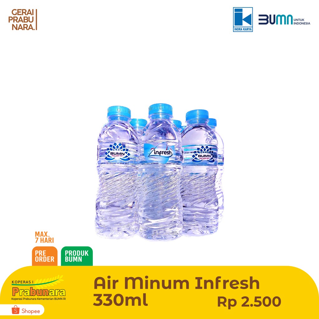 

Air Minum infresh (Botol) - PT Indya Karya