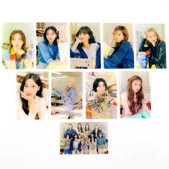 [sharing] TWICE UNIVERSITY LENTICULAR Photocard