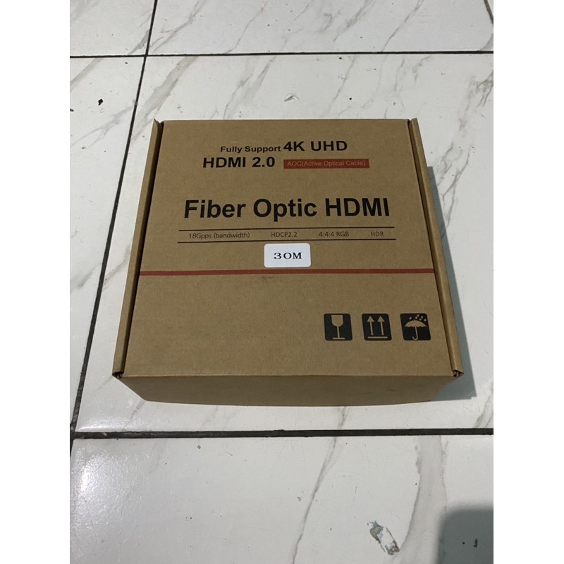 Kabel HDTV 30m Active optical fiber 2.0 4K UHD - Cable HDTV 2.0 optik 30 Meter