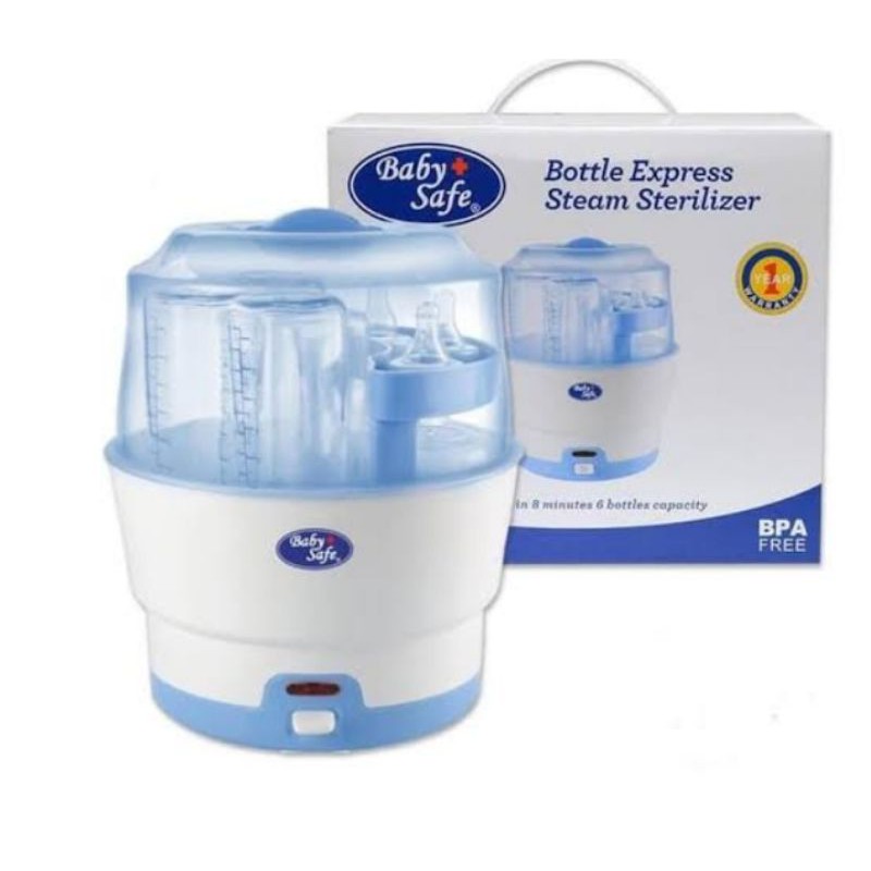 Baby Safe Bottle Express Steam Sterilizer