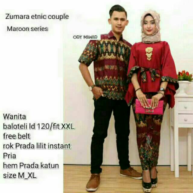 GROSIR BATIK COUPLE ZUMARA ETNIC