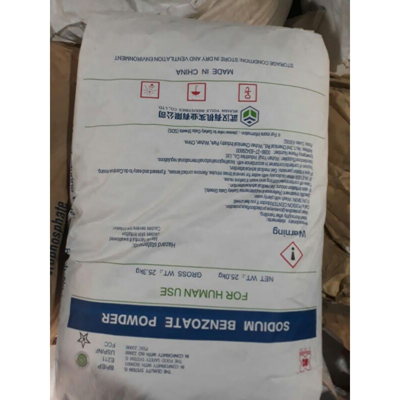 

Sodium Benzoat / Pengawet Makanan (Food Grade) 1Kg