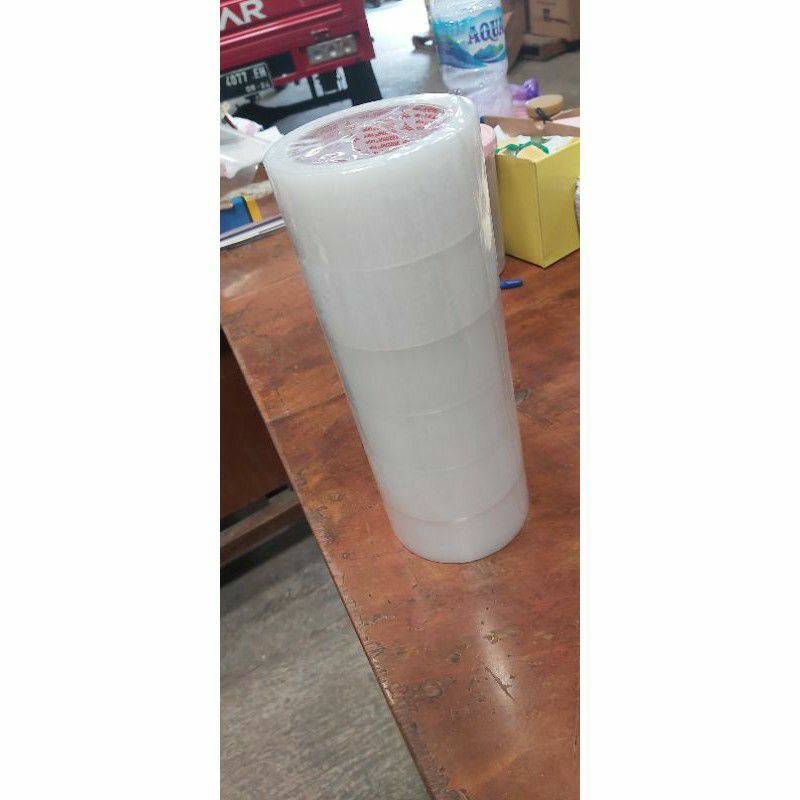 

Lakban Bening 70 meter Tebal Kuat