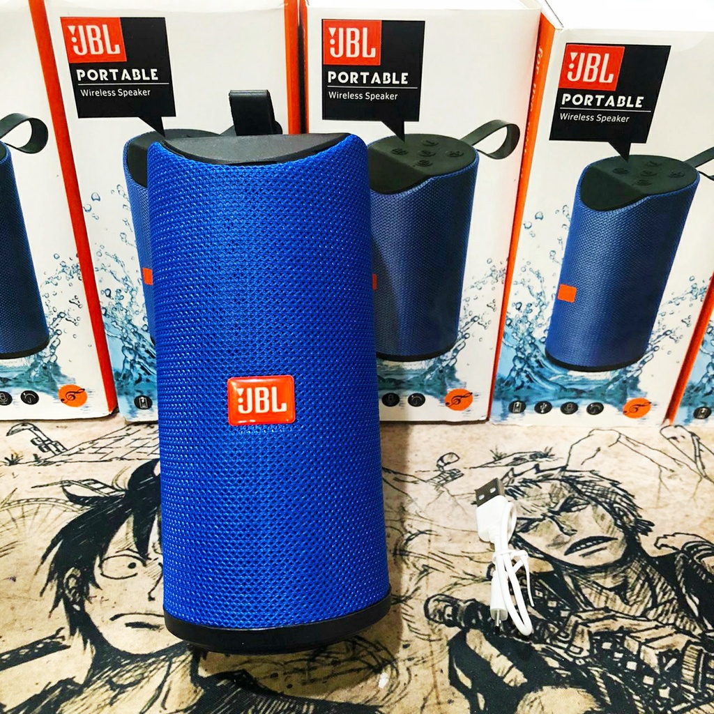 Speaker Bluetooh JBL Wireless  KMS E62  / TG113 Speaker Music Mini-TG113 Biru